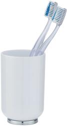  Wenko Posa fogmosópohár fehér/króm műanyag 7 cm x 11 cm x 7 cm (24058100)