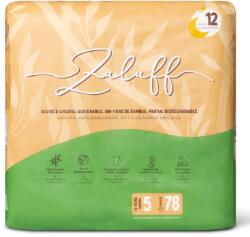 Zuluff Scutece chilotei din bambus, marimea 5, 13-18 kg, 78 bucati, Zuluff