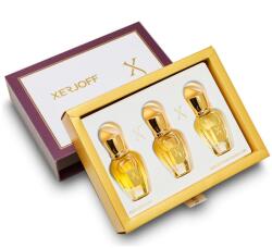 Xerjoff Discovery Set III: Naxos edp 15ml + Alexandria II Parfum 15ml + Golden Dallah Parfum 15ml férfi parfüm