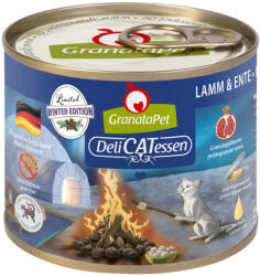 GranataPet 12x200g GranataPet DeliCatessen téli menü bárány & kacsa nedves macskatáp