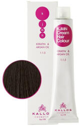 Kallos KJMN hajfesték 100ml 5.00 - Világos Barna Plusz