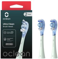 Oclean Ultra clean elektromos fogkefe pótfej 2db zöld (OCL553512) (OCL553512) (OCL553512)