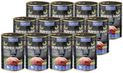  marka niezdefiniowana DOLINA NOTECI Super Rafi Cat P&F fürj- és nyúlmájjal 12x400 g
