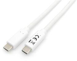 Equip 128361 USB kábel 1 M USB 3.2 Gen 1 (3.1 Gen 1) USB C Fehér (128361)