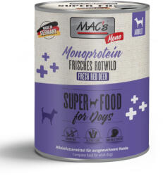 MAC's 24x800g MAC's Mono Sensitive Szarvas nedves kutyatáp