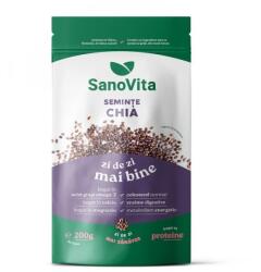 Sano Vita Seminte de Chia, Sanovita Zipper, 200 g