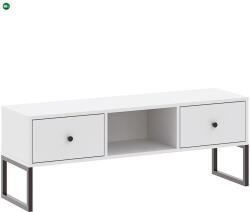  Tv Állvány Fehér Színben. LINEA 115 cm