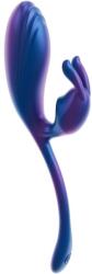Sweet Smile Smile - G-pont és csiklóizgató vibrátor (kék) - vagyaim