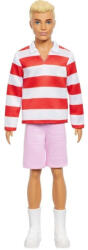 Mattel Fashionista Barátok divatbaba - Ken piros csíkos pulcsiban (241) (DWK44_HYV01)