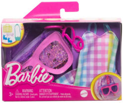 Mattel - Oversized táska kockás ruhával (HJT42_HRH50)