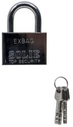 Z-tools Lacat Patrat Cromat, cu 3 Chei, 60 mm (ZLN-ZLN1793)