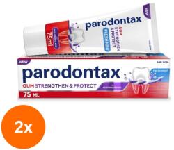 Parodontax Set 2 x Pasta de Dinti cu Acid Hialuronic, Parodontax Gum Strengthen and Protect Fresh Mint, 75 ml (ROC-2xCOR1020159MF)