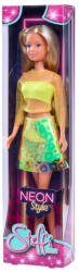 Simba Toys Neon Style - Steffi baba sárga ruhában (105733665_2)