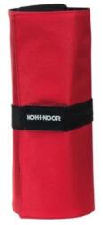 KOH-I-NOOR Penar Roll-up Rosu pentru 24 Instrumente, Neechipat (KH-KDJTR-24R) Penar