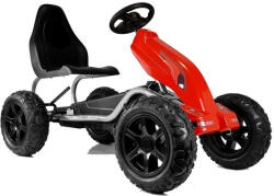 LEAN Toys Pedálos Gokart B012 felfújható kerekek kék 3620 (5908275996026)