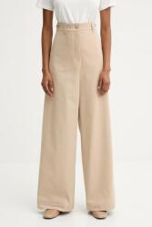 Weekend Max Mara pantaloni de bumbac ALFEO 9BYA-SPD0CZ_80X (2525136101600)