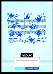 Nebulo Nebulo: caiet de muzică, A5 - diferite (HJ MM A5)