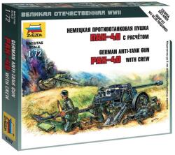 Zvezda Snap Kit militar 6257 - Pak-40 (1: 72) (32-6257)