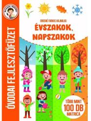 Szalay Könyvek Anotimpuri, momente ale zilei - Caiet educativ pentru grădiniță - în limba maghiară (9789636521844) Carte de colorat