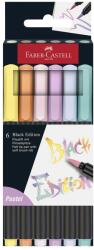 Faber-Castell Filctoll FABER-CASTELL Black Edition pasztell 6 darabos (FC116453)