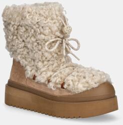 Tory Burch cizme de iarnă Mellow Shearling Lace Up Boot 9BYA-OBD359_80X (170577.200)