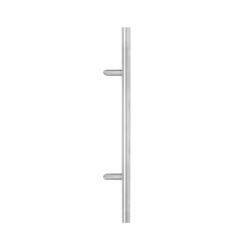 blaugelb Maner spatial o parte blaugelb inox mat diametru 32 mm, lungime 1200 mm, asezare la 45 de grade fara accesorii de prindere