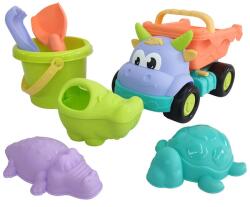 Retoys Teherautós homokozó 6 darabos készlet - többféle Ajánlott 3-6 éves korig unisex (07970)