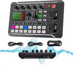  Hordozható multifunkciós audio keverő, F998 Bluetooth