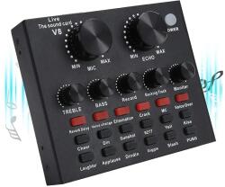  MIX0001 Hordozható multifunkciós audio keverő, V8 USB