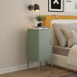 PremiumXL en. casa Éjjeliszekrény Hausjärvi 82x35x35 cm acél mentazöld