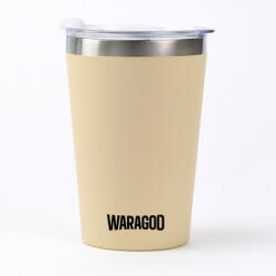 WARAGOD Termo pohár Scout 355ml, krémszínű