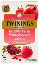 TWININGS gránátalma és málna ízű herbatea 20 x 2g - 40 g