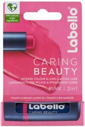 Labello Caring Beauty Pink színezett ajakápoló - 4, 8 g