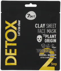 7Days 7 Days Detox agyagmaszk kaolinnal és tengeri moszattal - 12 g