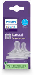 Philips Philips Avent Natural Response etetőcumifej 1. átfolyási sebességű - 2 db
