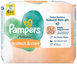 Pampers Harmonie Protect&Care törlőkendő (4x44 db) - 176 db