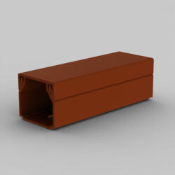 KOPOS LHD 20X20 TD (48 fm/doboz) sötét faminta műanyag kábelcsatorna sima 20x20 (LHD 20X20 TD)