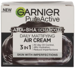 Garnier Pure Active mattító nappali krém aktív szénnel - 50 ml