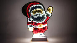 TRACON Tracon CHRMMS LED karácsonyi tükördísz , télapó, USB (X25017) Timer 6+18h, 327LED, RGB, 3xAA (CHRMMS)