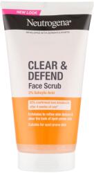 Neutrogena Neutrogena® Clear & Defend arcradír 2% szalicilsavval 150 ml