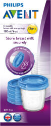 Philips Philips Avent anyatejtároló poharak 0 hónapos kortól 180 ml-es - 5 db