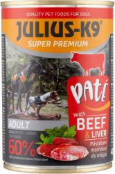 Julius-K9 állateledel kutyáknak marháknak és májjal - 400 g