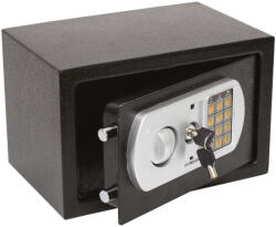  HOME SAFETREZOR digitális bútorszéf, acél, 3-8 jegyű tetszőleges kód, puha textil betét, 2 kulccsal, 310x200x200mm (SAFETREZOR) - bipi