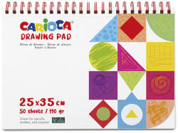  Carioca - Rajzlap tömb 25x35 cm-es 50 oldalas (L1-21679)