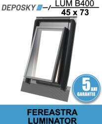 Deposky Lum Luminator acoperis 45x73 DEPOSKY LUM B400 dubla deschidere (LUM 4573 B400)