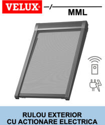 Velux Rulou exterior parasolar VELUX MML, cu actionare electrica (MML CK02)