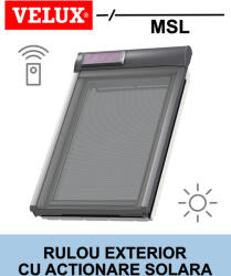 Velux Rulou exterior solar VELUX MSL, pentru fereastra mansarda (MSL CK02)