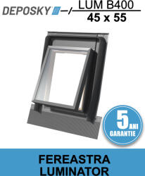 Deposky Lum Luminator acoperis 45x55 DEPOSKY LUM B400 dubla deschidere (LUM 4555 B400)