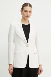 BOSS zakó fehér, sima, egysoros gombolású - bézs 36