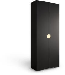 Inova 4 ruhásszekrény 100x237x47 - fekete (10000017214)